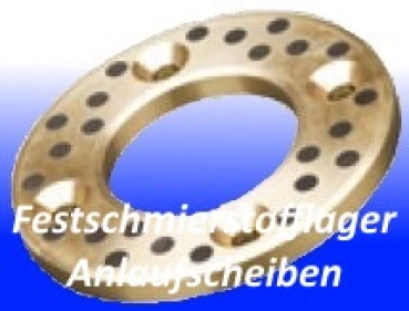 Festschmierstofflager Anlaufscheibe