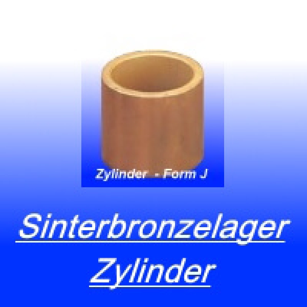 Sinterbronzelager Zylinder